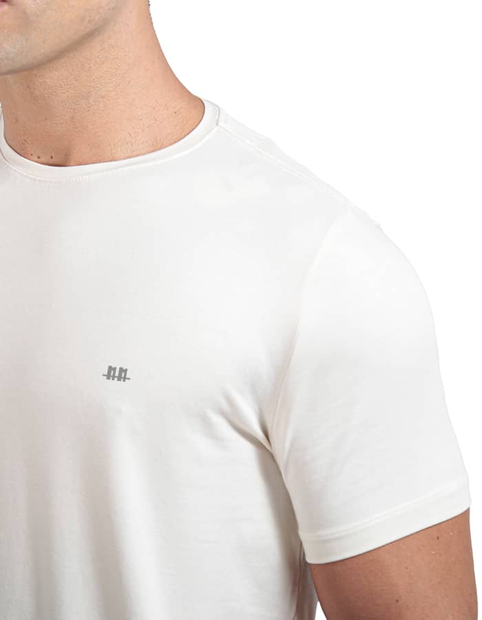 Kit C/2 Camisetas premium gola alta algodão egípcio - Duzome