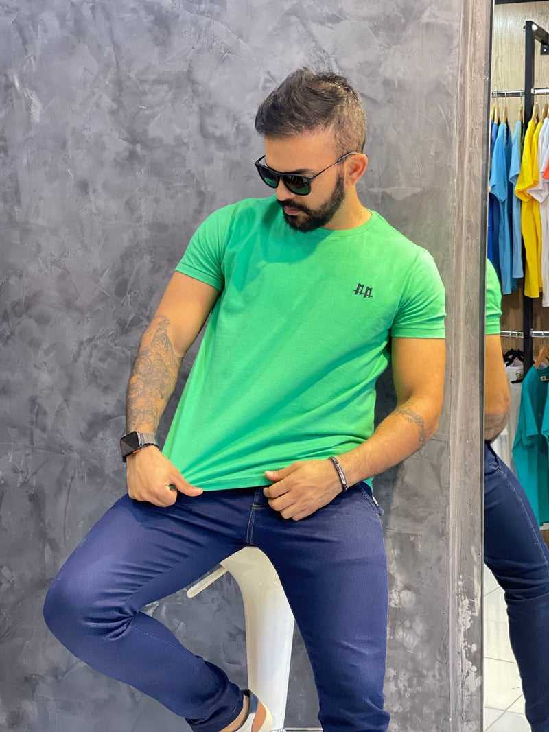 Kit c/3 Camisetas exclusivas branca, verde e preta - Duzome